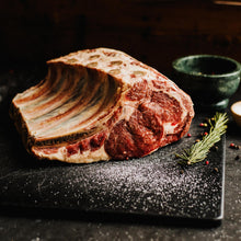 Load image into Gallery viewer, Dry Aged, Pastured Beef Prime Rib Roast
