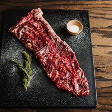 Load image into Gallery viewer, Dry Aged, Pastured Beef Skirt Steak
