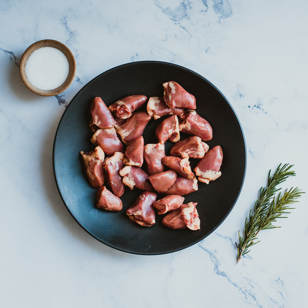 Pastured Chicken Hearts