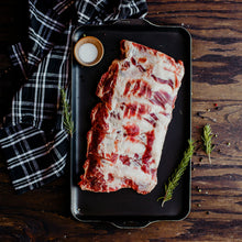 Load image into Gallery viewer, Dry Aged, Pastured Beef Baby Back Ribs
